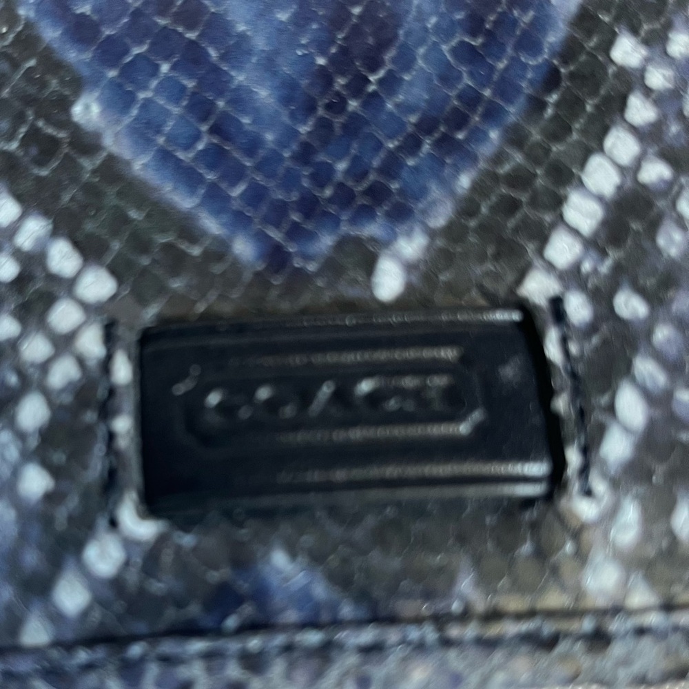 Coach Snake Print Clutch - Picture 4 of 7